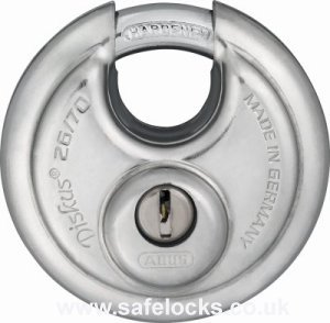 Abus 26/70 Diskus Solid Body Padlock 26 70mm